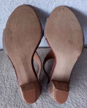 JETTE JOOP Leder Sandalen in Größe : 7 - 41 Sehr gute Zustand  Bild 9