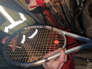 Verschiedene Squash Schläger und Tennisschläger Bild 2