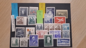 Briefmarken Österreich 1956-1958 postfrisch