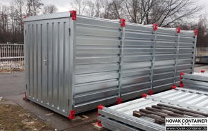 Lagercontainer - Materialcontainer 6m -Transport kostenlos Bild 3