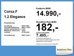 Opel Corsa F 1.2 Elegance inkl. Inspektionspaket !!! Bild 5