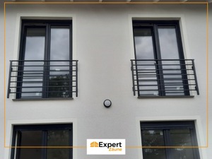 Balkon Geländer aus Aluminium Stahl Edelstahl