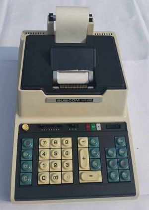 BUSICOM 141-PF  TISCHRECHNER - INTEL 4004 - Printing Desk Calculator Computer