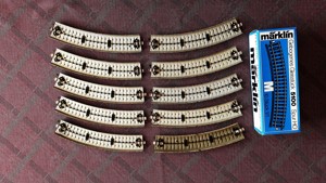 Märklin M Gleis 51  zum Teil NEU und  NEUWERTIG OVP Bild 10