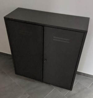 IKEA Metallschrank IVAR grau