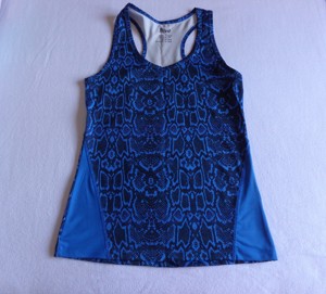 Damen - Sportkleidung, Funktionsshirt Oberteil Gr.32 34, ca.XXS XS, Crivit, blau-schwarz