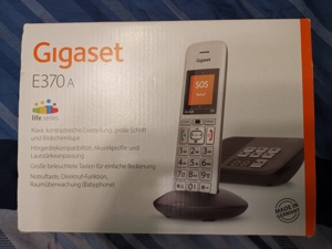 Gigaset E370A DECT life series Telefon mit AB Bild 1