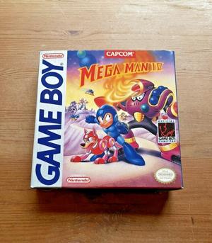 Game Boy - Mega Man IV - Original Box   Originalkarton - US Version - Very Rare! Bild 6