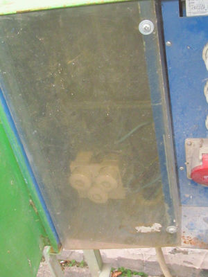  Baustromzählerkasten Baustromkasten Blech Baustrom baustromverteilerkasten Bild 3