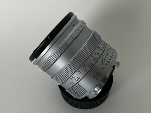 LEICA SUMMILUX-M 50 mm 1 1,4 (Typ 3) 11 856 (Silber) Bild 5