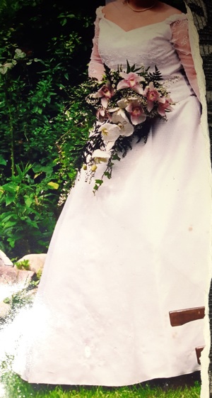 Brautkleid Sonderangefertigt von Schneiderin  Bild 2