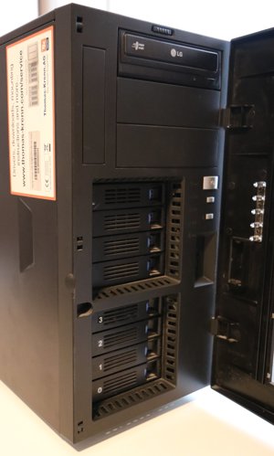 Homelab-Server AMD 2700x   32GB   3x 512GB   2x 1,8TB Bild 2