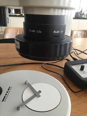 Leica Mikroskop Wild M8 mit Fototubus HU 404891 für M-Serie+PCL300 Standard Bild 10