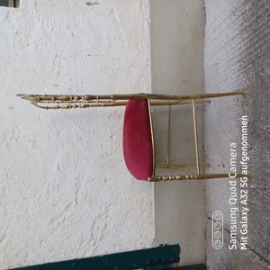 Eleganter Antiker Schminktisch-Stuhl Bild 3