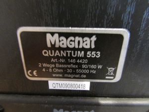Magnat Quantum 553 High End Lautsprecher Bi- Wiring fähig Bild 5