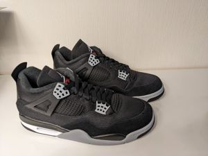  Jordan 4 Black Canvas 45,5 - Nike Air Jordan IV Bild 1