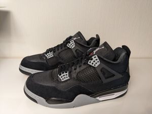  Jordan 4 Black Canvas 45,5 - Nike Air Jordan IV Bild 2