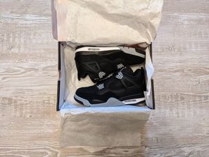  Jordan 4 Black Canvas 45,5 - Nike Air Jordan IV Bild 5
