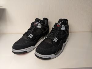  Jordan 4 Black Canvas 45,5 - Nike Air Jordan IV Bild 3