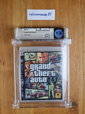  Grand Theft Auto IV GTA 4 - Playstation 3 PS3 - WATA 9.6 - no VGA UKG Bild 1