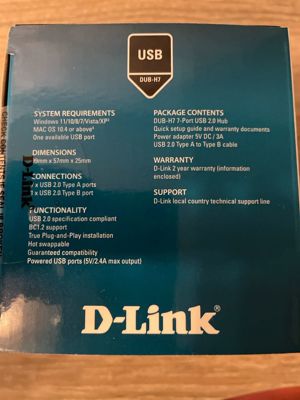 D-Link 7-Port USB Hub Bild 4