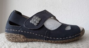 RIEKER Comfort Leder Sandalen in Größe : 37 NEU   NEUWERTIG  Bild 1