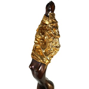 BRUNO BRUNI - Original Bronzeskulptur EOS II 