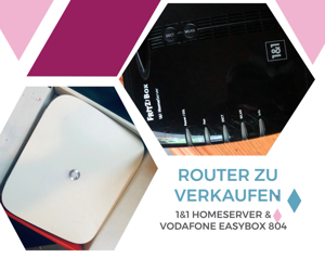 Router zu verkaufen | 1&1 Homeserver 7330SL   Vodafone Easybox 804 Bild 2