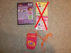 SET DORA   DVD + Minibücher   Nickelodeon+ Tasche  guter Zustand Bild 2