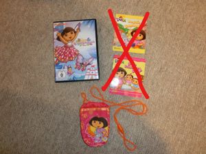 SET DORA   DVD + Minibücher   Nickelodeon+ Tasche  guter Zustand Bild 1