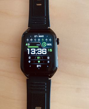 Smartwatch mit 1,78" Amoled Bildschirm und langer Akku-Laufzeit Bild 1