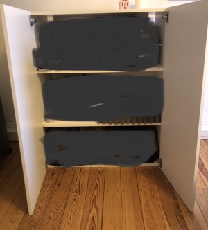 2x zum Preis von 1 Ikea Metod Wandschrank mit Böden und 2 Türen,weiß, 80x100