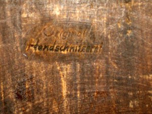Holzbild "Betende Hände" Bild 2