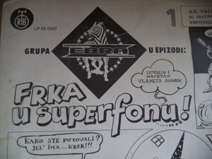 Schallplatten aus Jugoslawien Grupa "Zebra" 1979 SOKOJ 33 LP 555347 RTB,        in sehr gutem Zustan Bild 8
