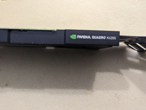 Grafikkarte "Nvidia Quadro K4200" 4GB GDDR5 -CAD-Konform- Bild 3