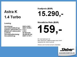 Opel Astra K 1.4 Turbo Dynamic *Sitzheizung*PDC* Bild 4