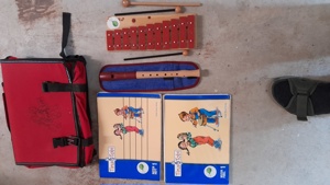 Kindergarten Musiktasche mit Instrumenten und Liederbüchern Bild 5
