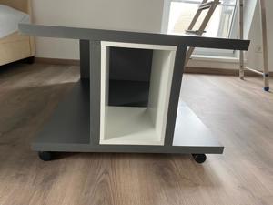 Schöner Tisch Anthrazit abzugeben Bild 4