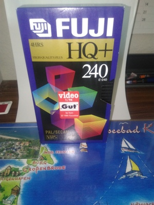 VHS Fuji SHG 240 E-240 Leerkassette VHS LEER NEU