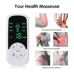 EMS Puls Muskelstimulator Elektrisch für Arme Beine Nacken Bauch Füße Rücken Massage Muskeltherapie Bild 3
