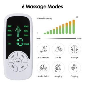 EMS Puls Muskelstimulator Elektrisch für Arme Beine Nacken Bauch Füße Rücken Massage Muskeltherapie Bild 2
