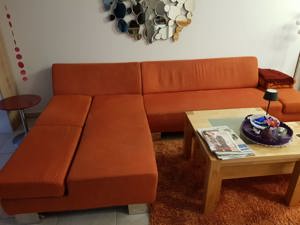 Eck-Sofa W. Schillig, orange, verstellbar Bild 4