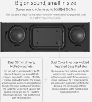 Xiaomi Original MI Bluetooth Lautsprecher_neuwertig Bild 3