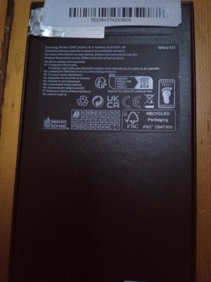 Samsung Galaxy S23 128gb phantom black Bild 4