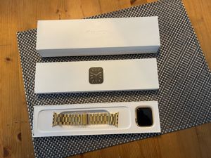  24 Karat Gold Apple Watch GPS+Cellular 44mm UVP UPE 2.927,00  PayPal ***Echtheitszertifikat***