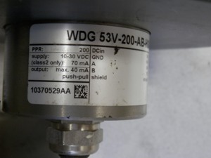 Drehgeber Wachendorff WDG 53V-200-AB-H24-K2-030 Bild 3