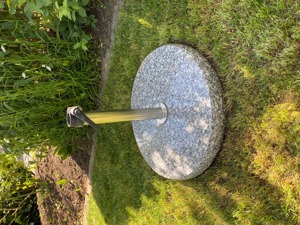 Glatz-Sonnenschirm  Alu-Twist  300 cm mit Granitsockel Bild 7