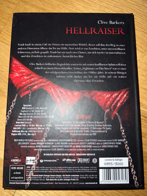 Hellraiser Limited Uncut Edition Blu-Ray Bild 6