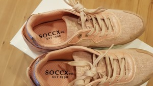 SOCCX Sneaker Keil-Sneaker Sportschuhe Gr. 42 NEU Bild 9