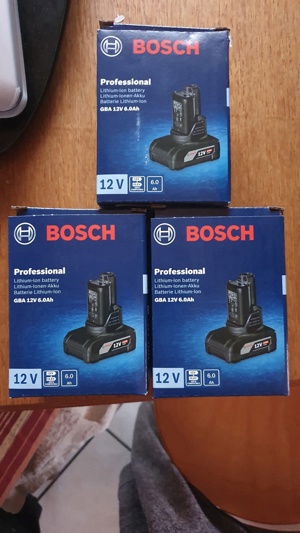  Neue Bosch GBA 12 v 6 Ah Bild 2